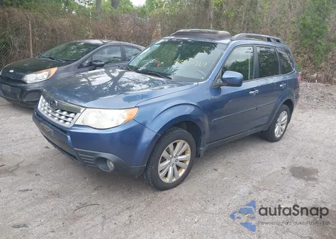 2012 Subaru Forester 2.5X Limited from USA, damaged, VIN JF2SHBEC8CH414568